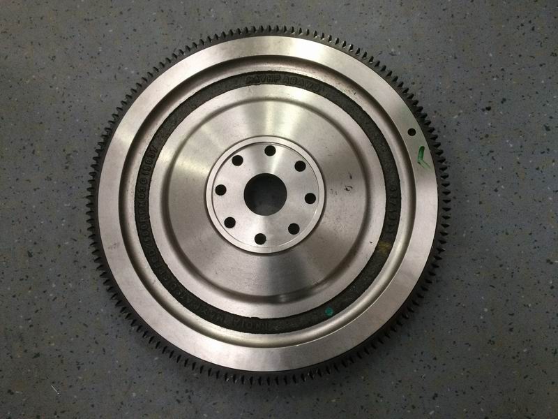 Flywheel and ring gear assembly; can be replaced by 1005-03227-1