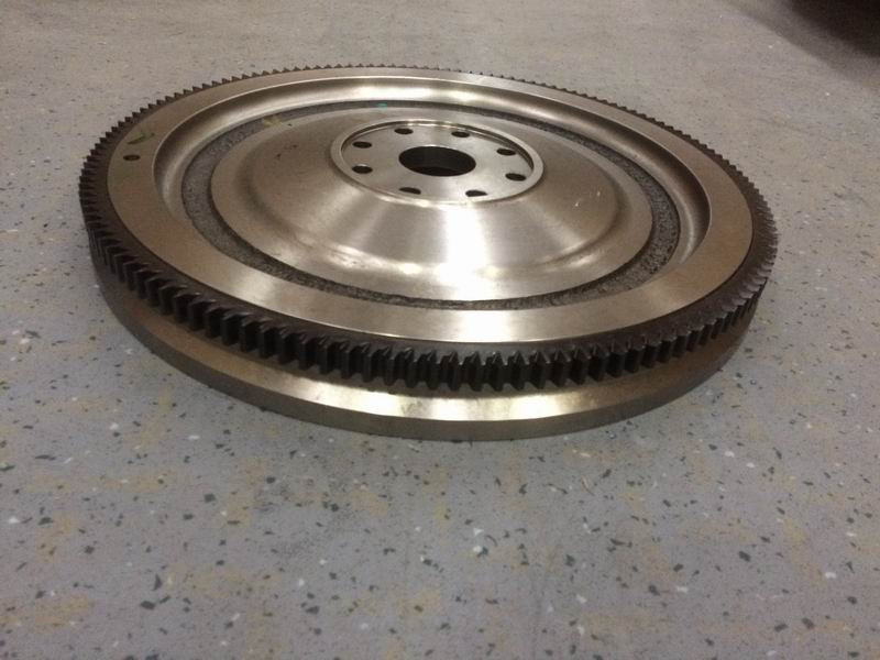Flywheel and ring gear assembly; can be replaced by 1005-03227-2
