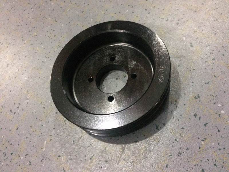 Crankshaft additional pulley