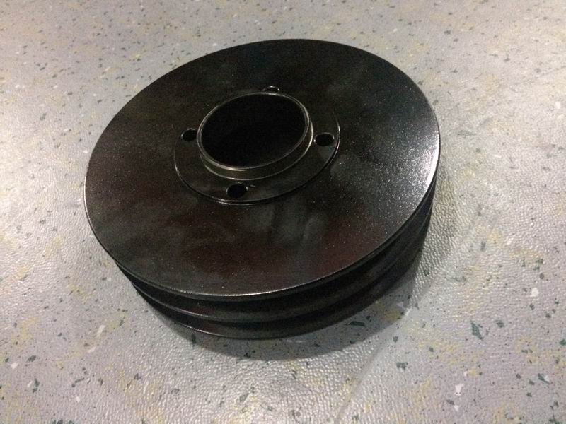 Crankshaft additional pulley-2
