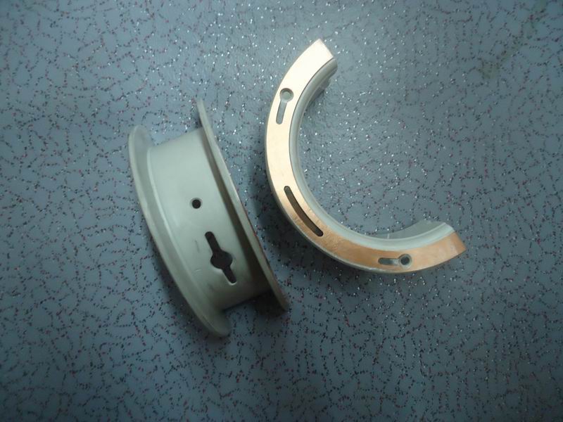 Thrust tiles; one set of whole machine; including 2 pieces