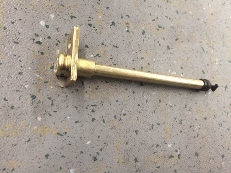 Respirator oil return tube