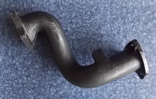 Turbo rear exhaust pipe