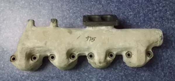 Передняя часть выпускного коллектора