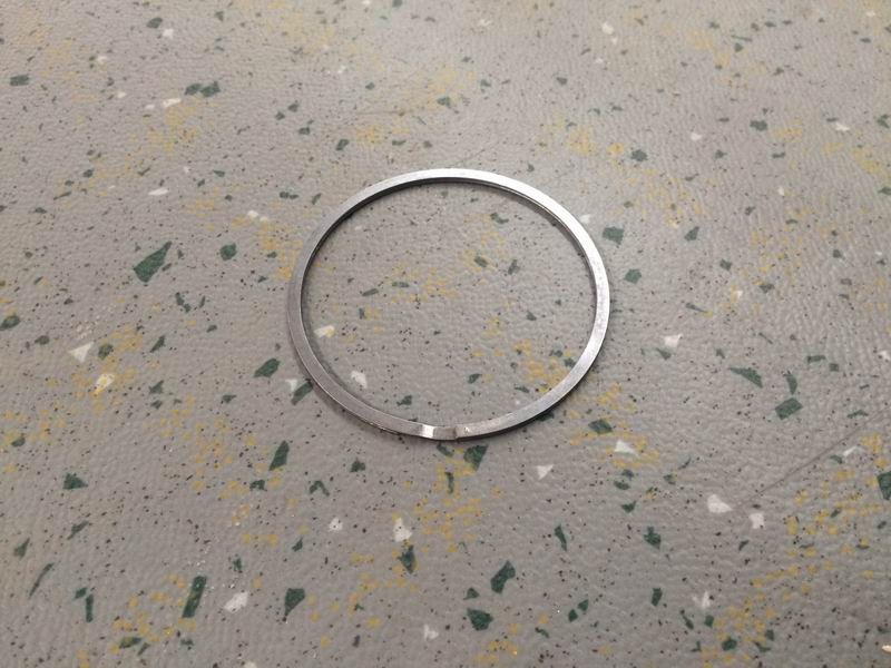 Exhaust pipe sealing ring