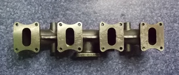 Exhaust manifold; can be replaced by 1008-01660-1