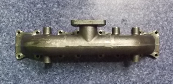 Exhaust manifold; can be replaced by 1008-01660-2
