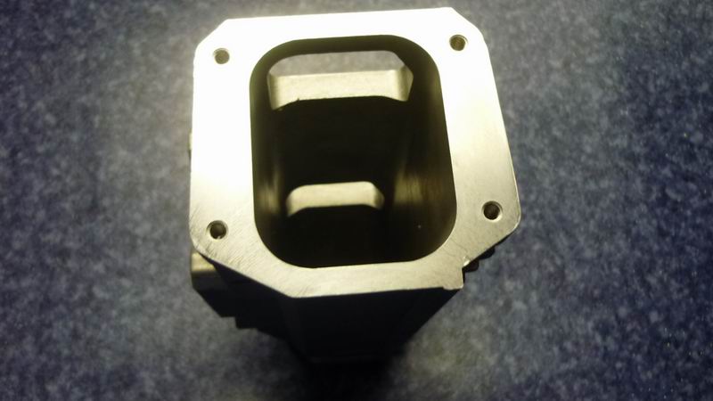 Rear section of the intake manifold-2