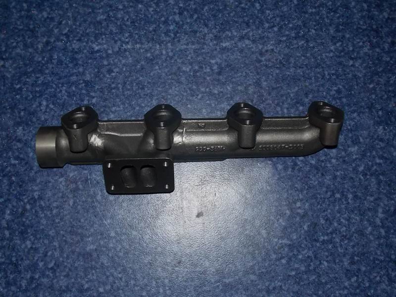 Front section of exhaust manifold