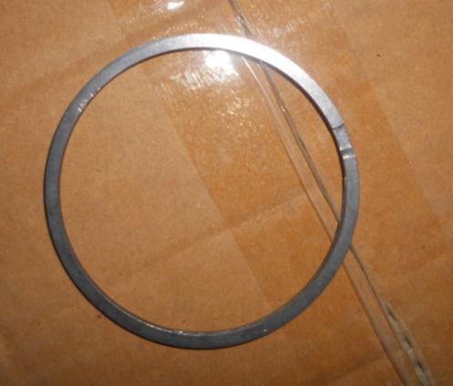 Exhaust manifold sealing ring