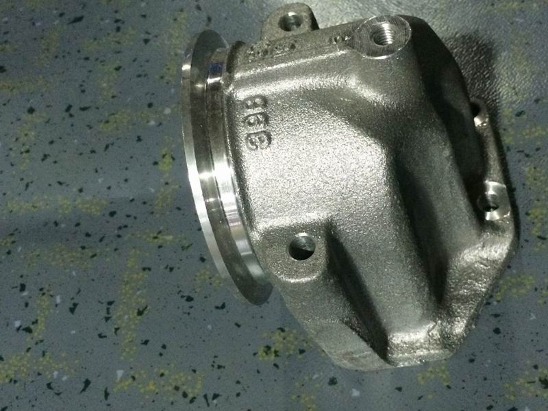 Air intake pipe; with bolt hole