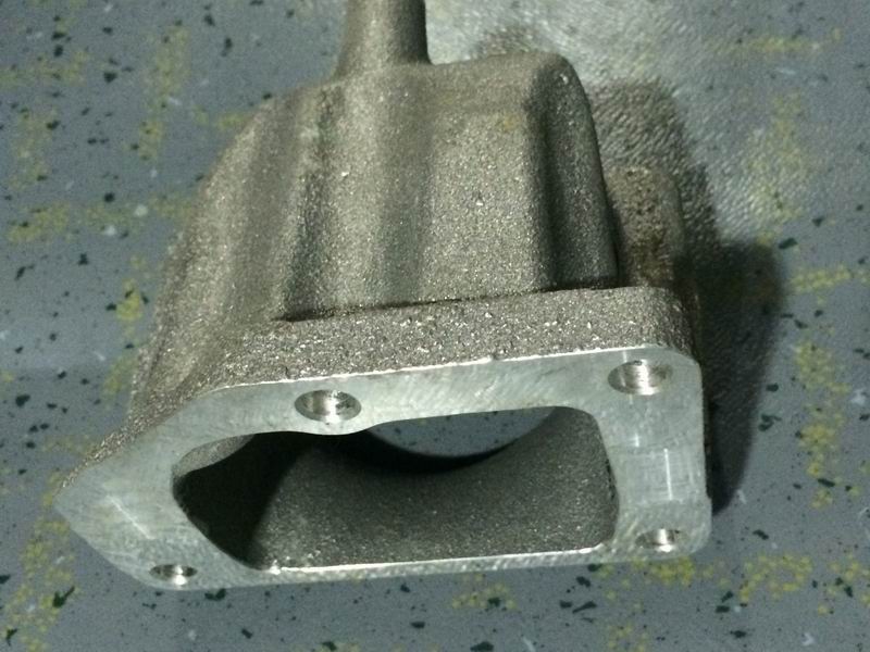 Air intake pipe; with bolt hole-2