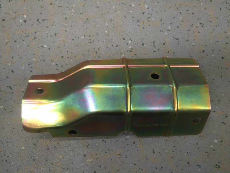 Front exhaust pipe heat insulation cover-1