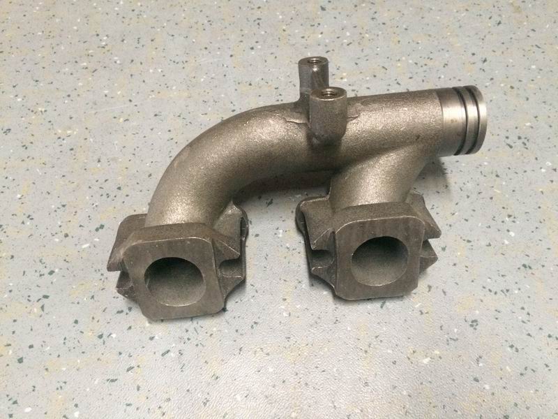 Rear exhaust manifold