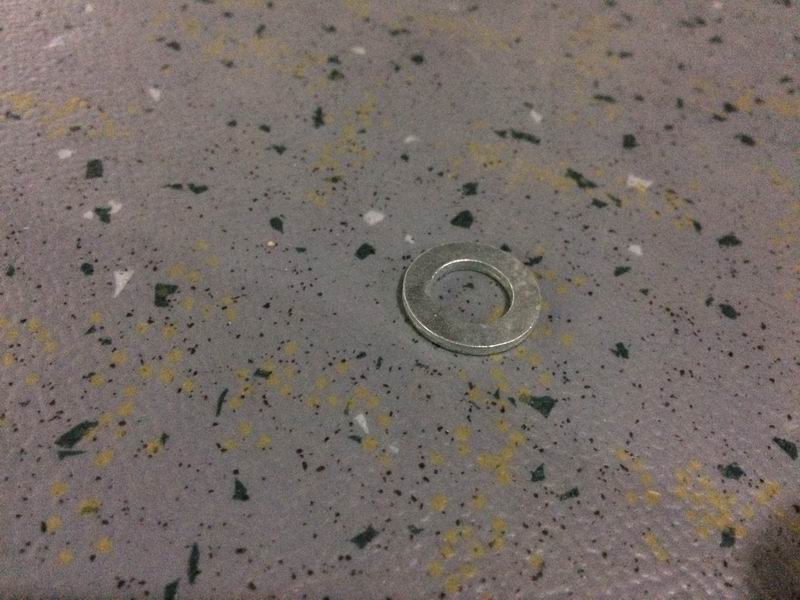 Flat washer; M10-1