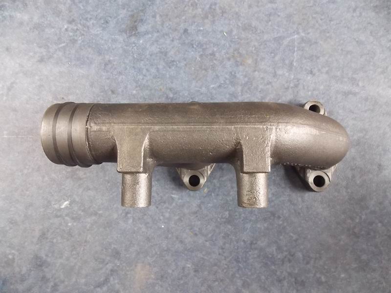 Exhaust manifold; 2 holes-1