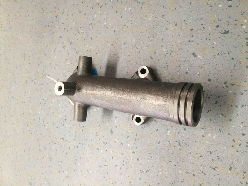 Exhaust manifold; both ends