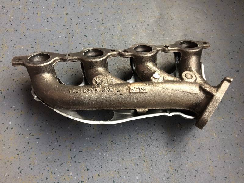 Выпускной коллектор; верно-1