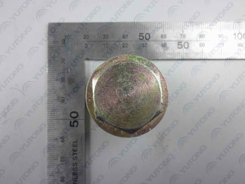 Oil pan oil plug