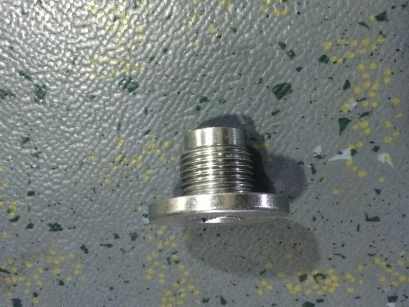 Oil drain screw plug; delete the same as 1009-00592-1