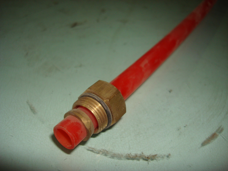 Oil ruler tube; can be replaced by 1009-01180-1