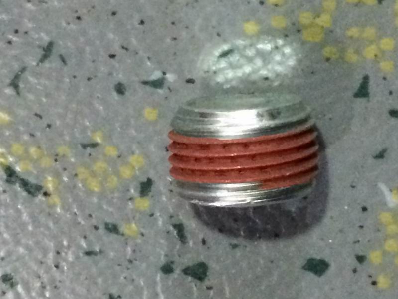 Screw plug; 3/8NPT-1