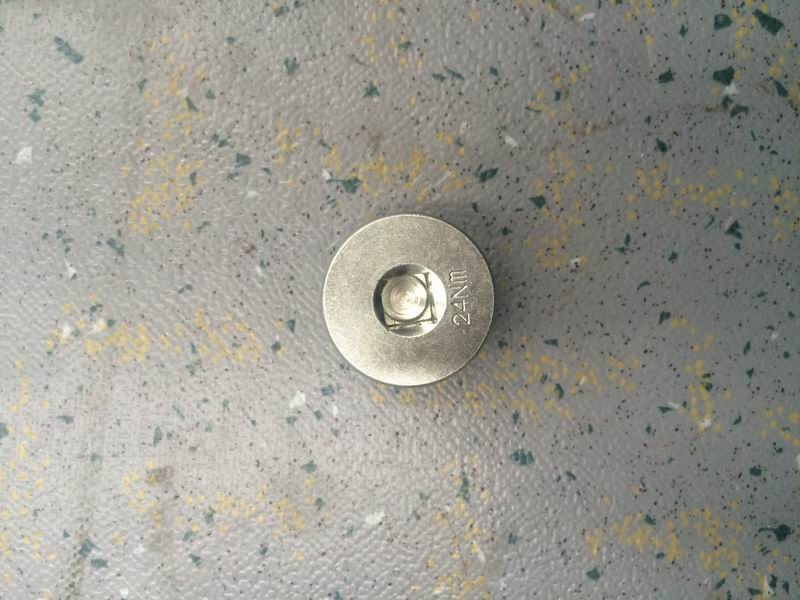 Oil pan oil drain screw plug-1