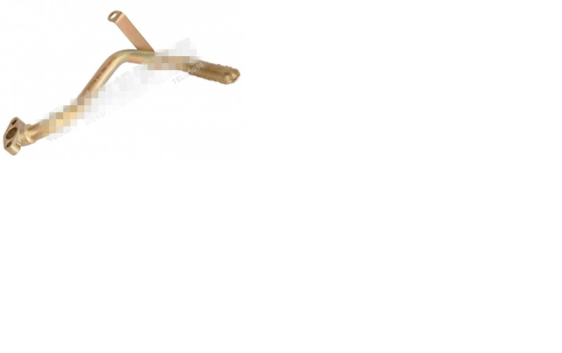 Oil pump oil suction pipe