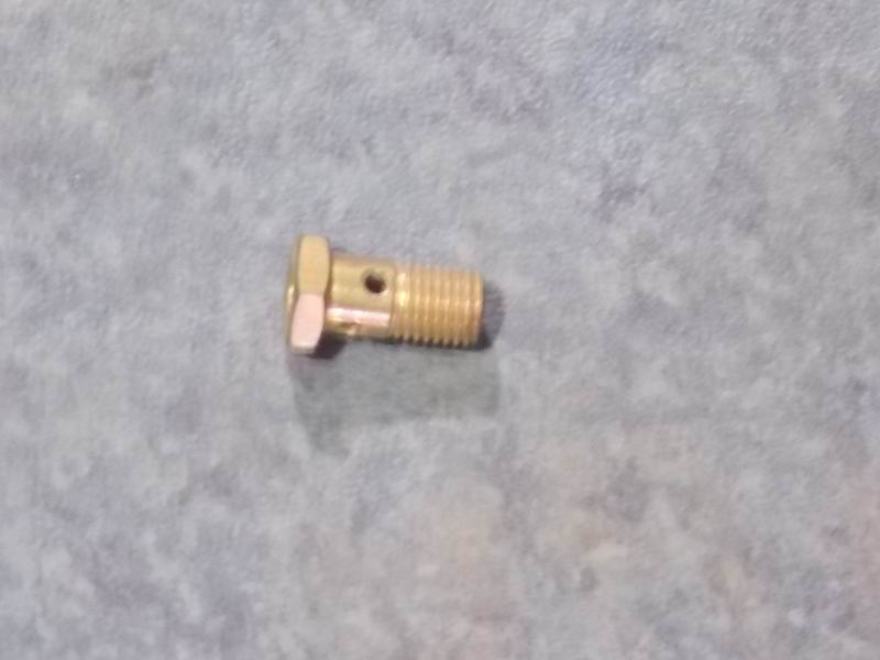 Arpet-shaped joint bolt; M12*1.50*24