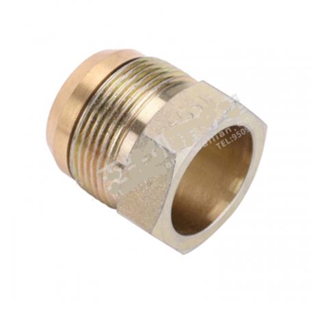 Installation ring of oil pump outlet pipe; containing nuts