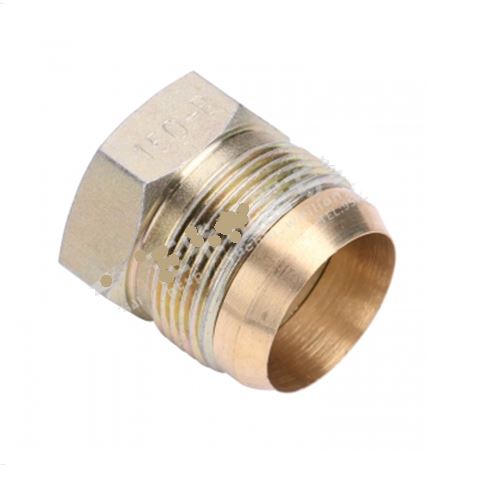 Installation ring of oil pump outlet pipe; containing nuts-1