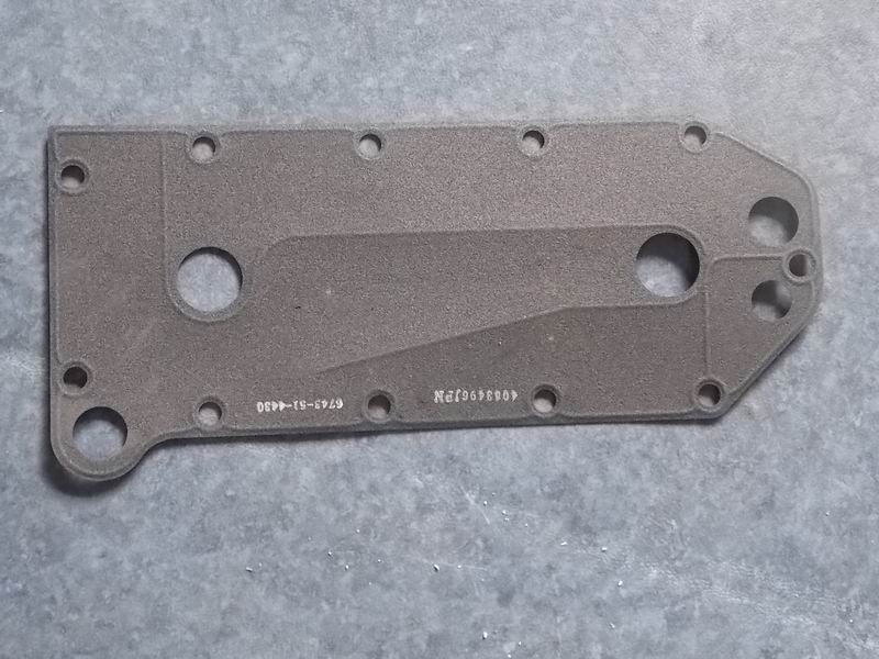 Oil cooler seat sealing gasket-1