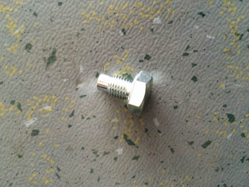 Oil drain bolts-Electric oil filter penetration bolts