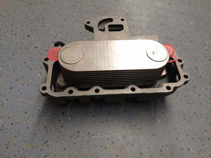 Engine oil cooler assembly-3