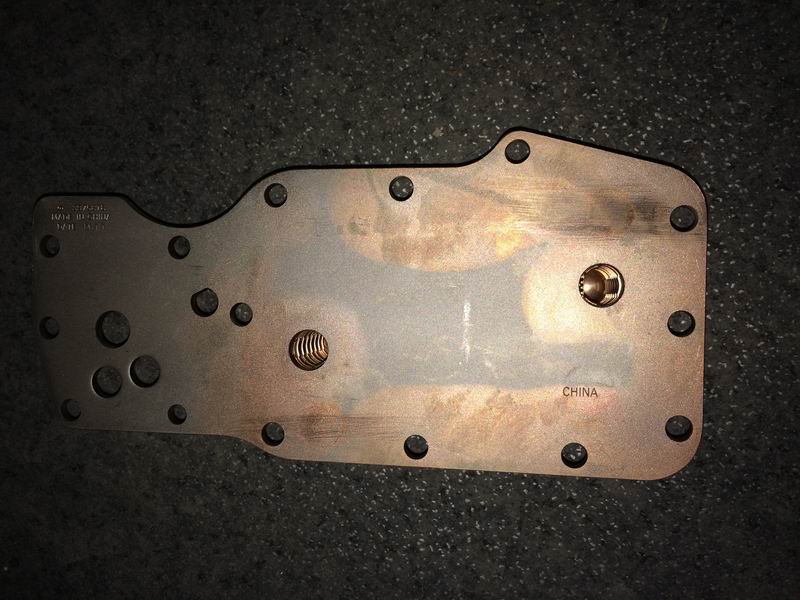 Engine oil cooler core