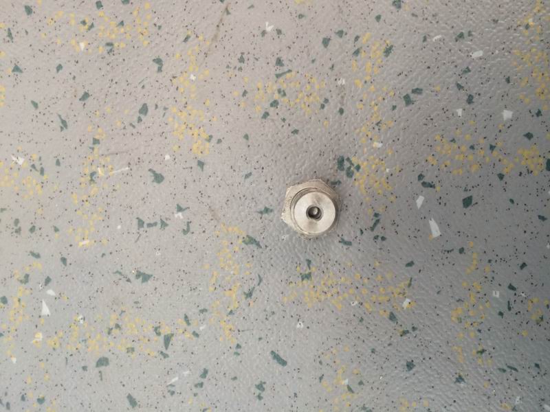 D Oil pressure valve