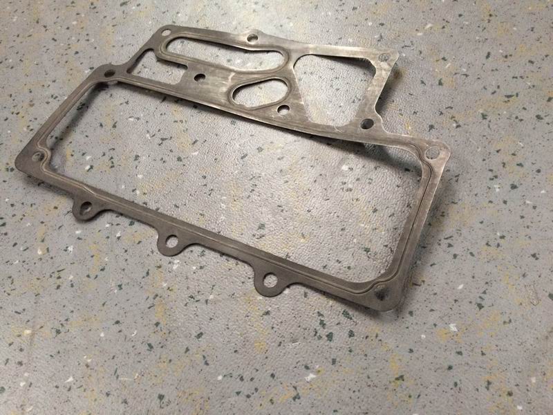Oil cooler gasket