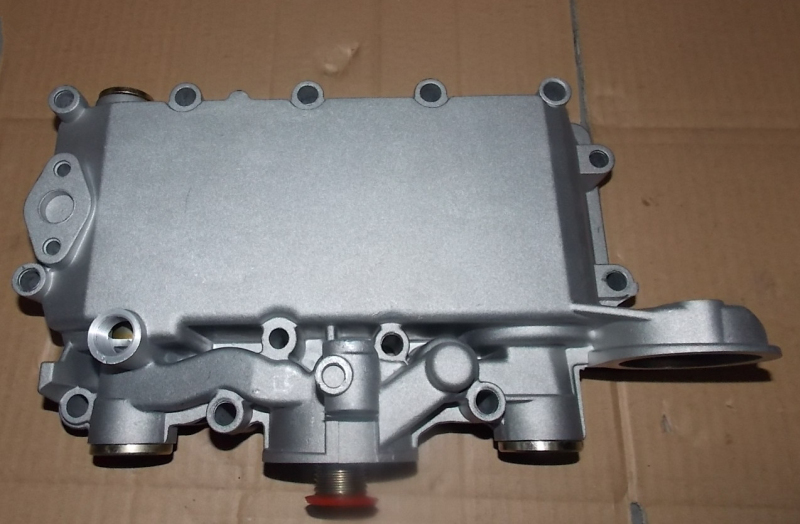 Engine oil cooler assembly