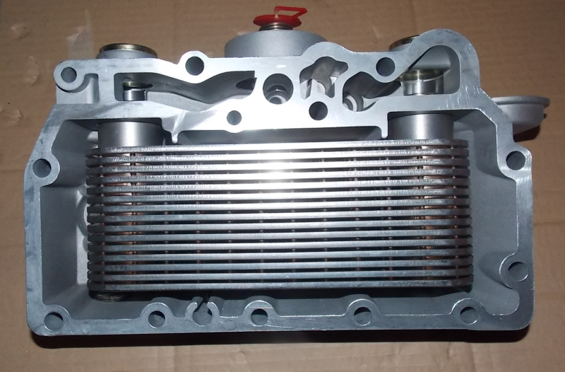 Engine oil cooler assembly-3