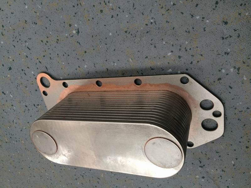 Engine oil cooler core-1