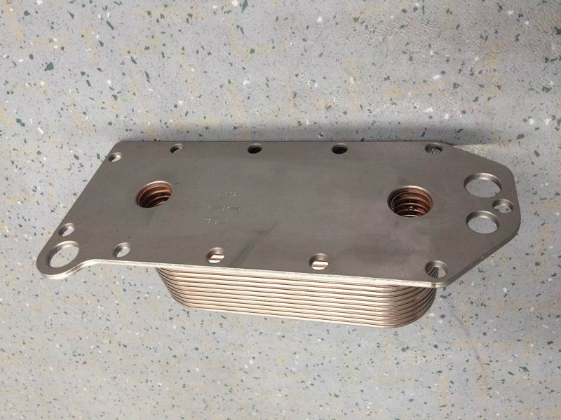 Engine oil cooler core-2