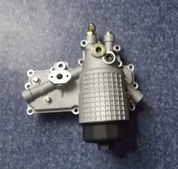 Engine oil cooler assembly