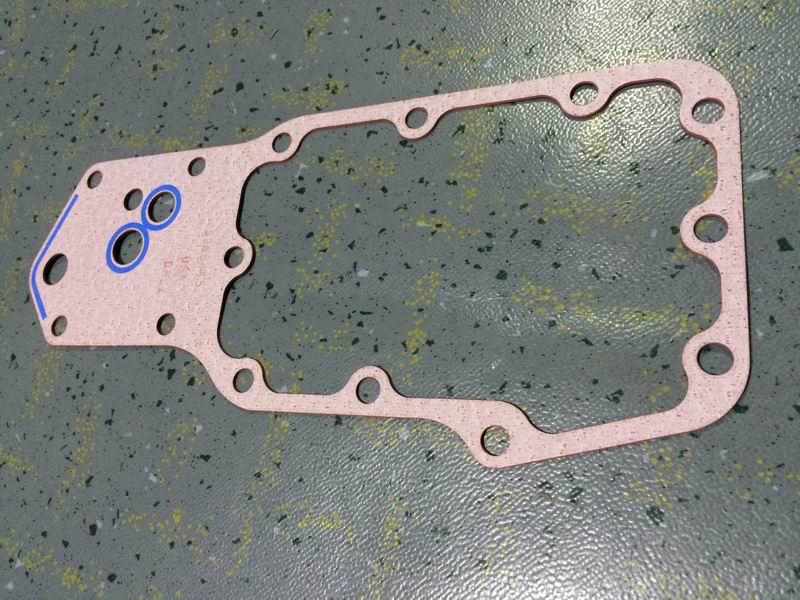 Oil cooler core pad