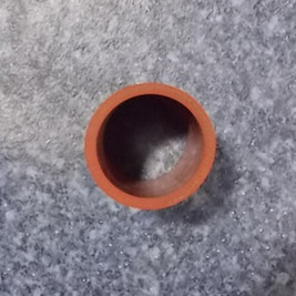 Engine oil cooler water inlet hose (silica gel clamp)