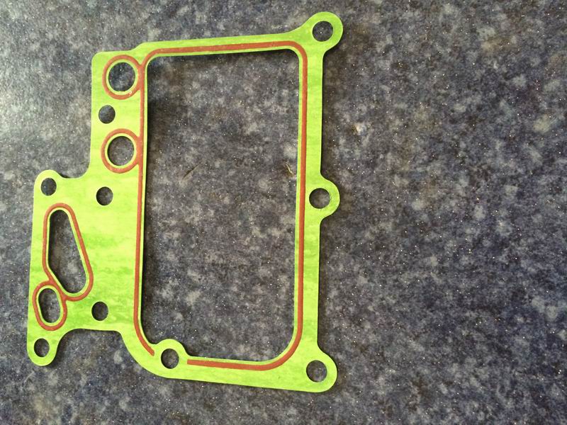 Oil cooler pad; can be replaced by 1013-00478