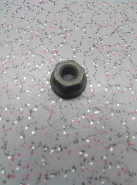 六角法兰面螺母;M8*1.25