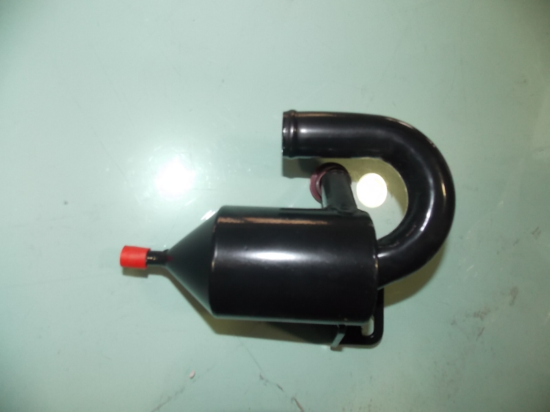 Centrifugal oil and gas separator