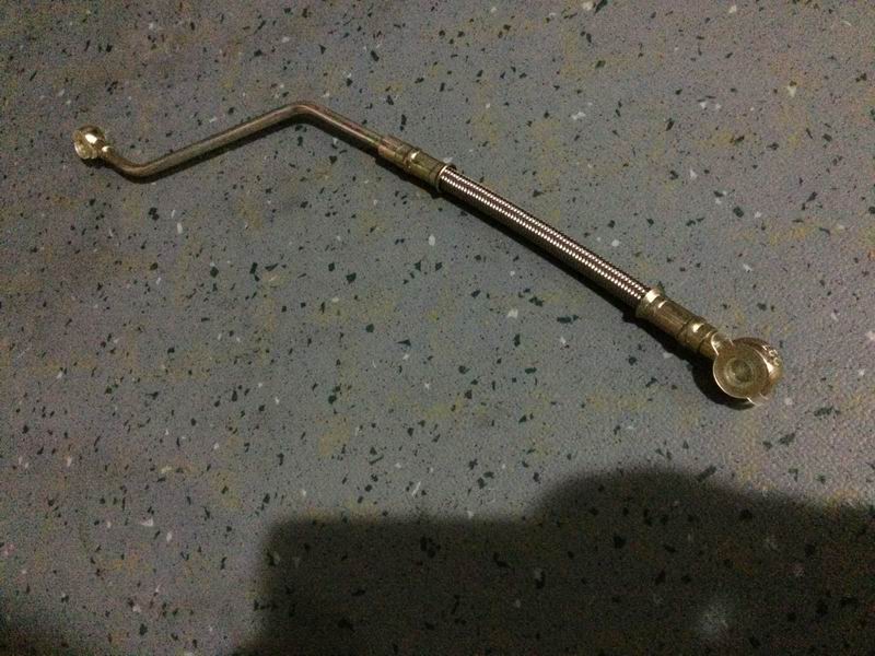 Oil inlet pipe of oil injection pump-1
