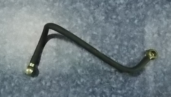 Oil pipe; diesel filter to oil injection pump