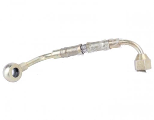 Oil injection pump lubricating oil pipe